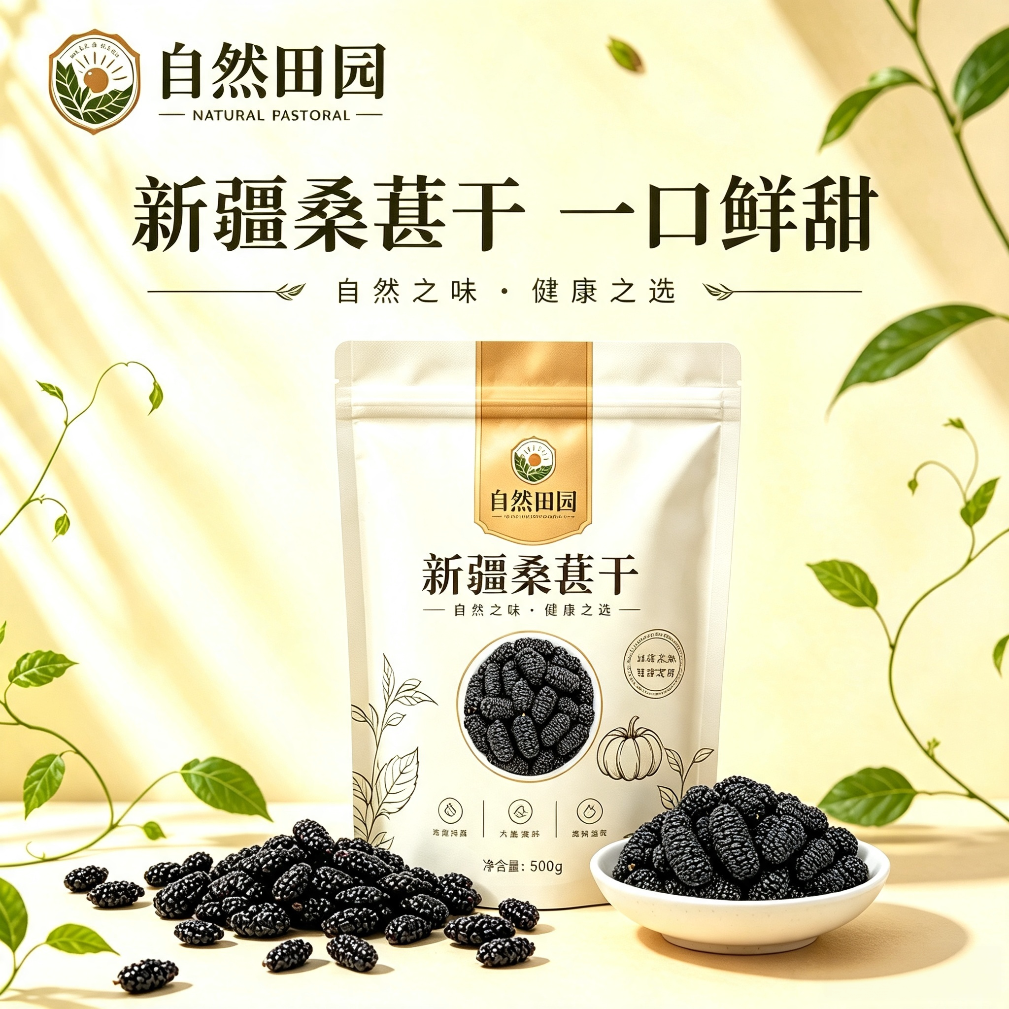 桑葚干官方旗舰店黑桑椹特级正品正宗新货黑桑葚干即食泡水无糖无