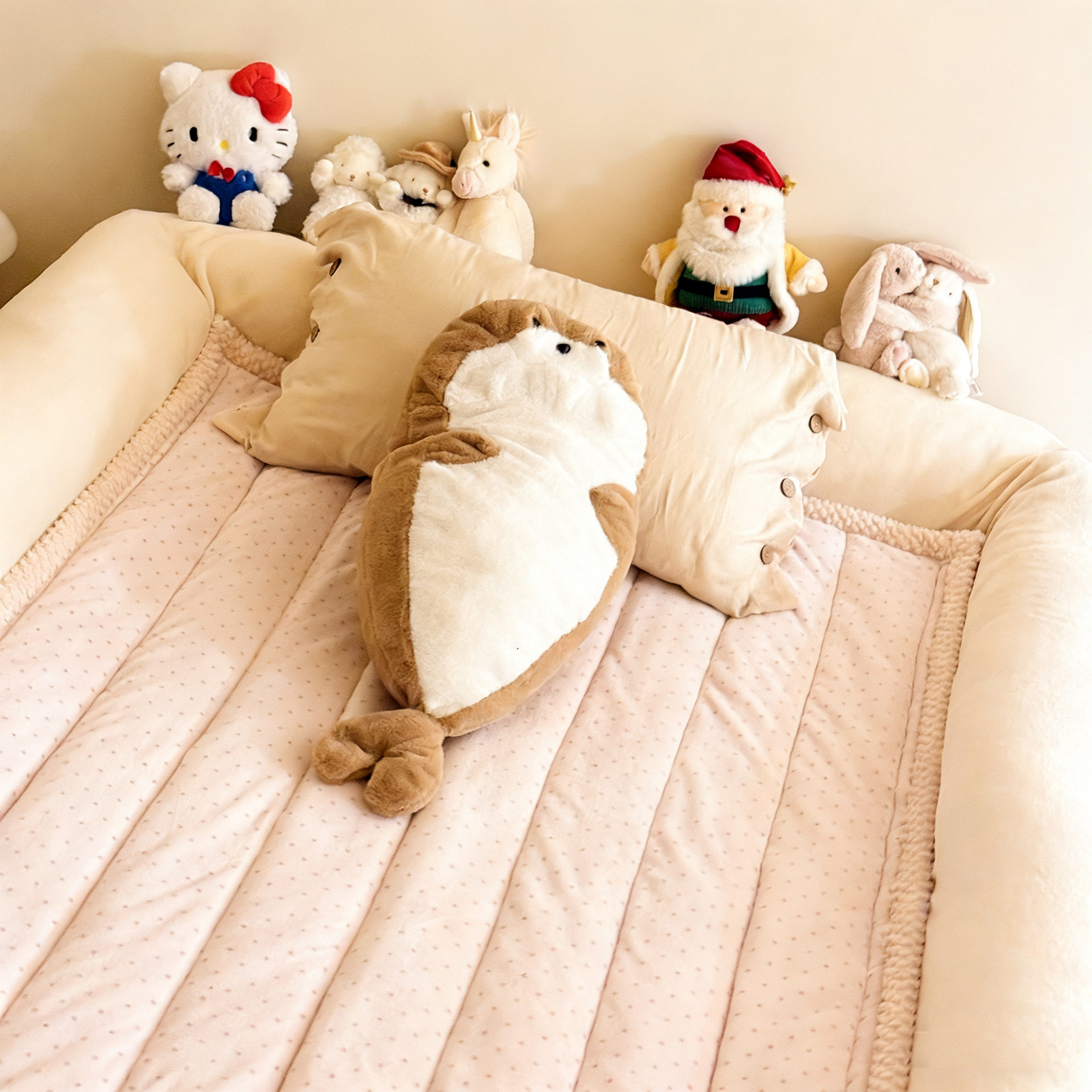 人类狗窝床单A类牛奶绒带边围边床单可拆洗牛奶绒宝宝防掉落床垫,床上用品,床垫/床褥/床护垫/榻榻米床垫,淘宝优惠券,粉丝福利购,淘宝优惠卷