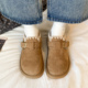 女款 2025冬天新款 厚底棉鞋 娇彤复古加绒勃肯鞋 乐福鞋 休闲雪地靴