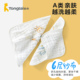 童泰婴儿六层泡泡纱布方巾手帕宝宝口水巾擦脸擦手方巾用品两条装