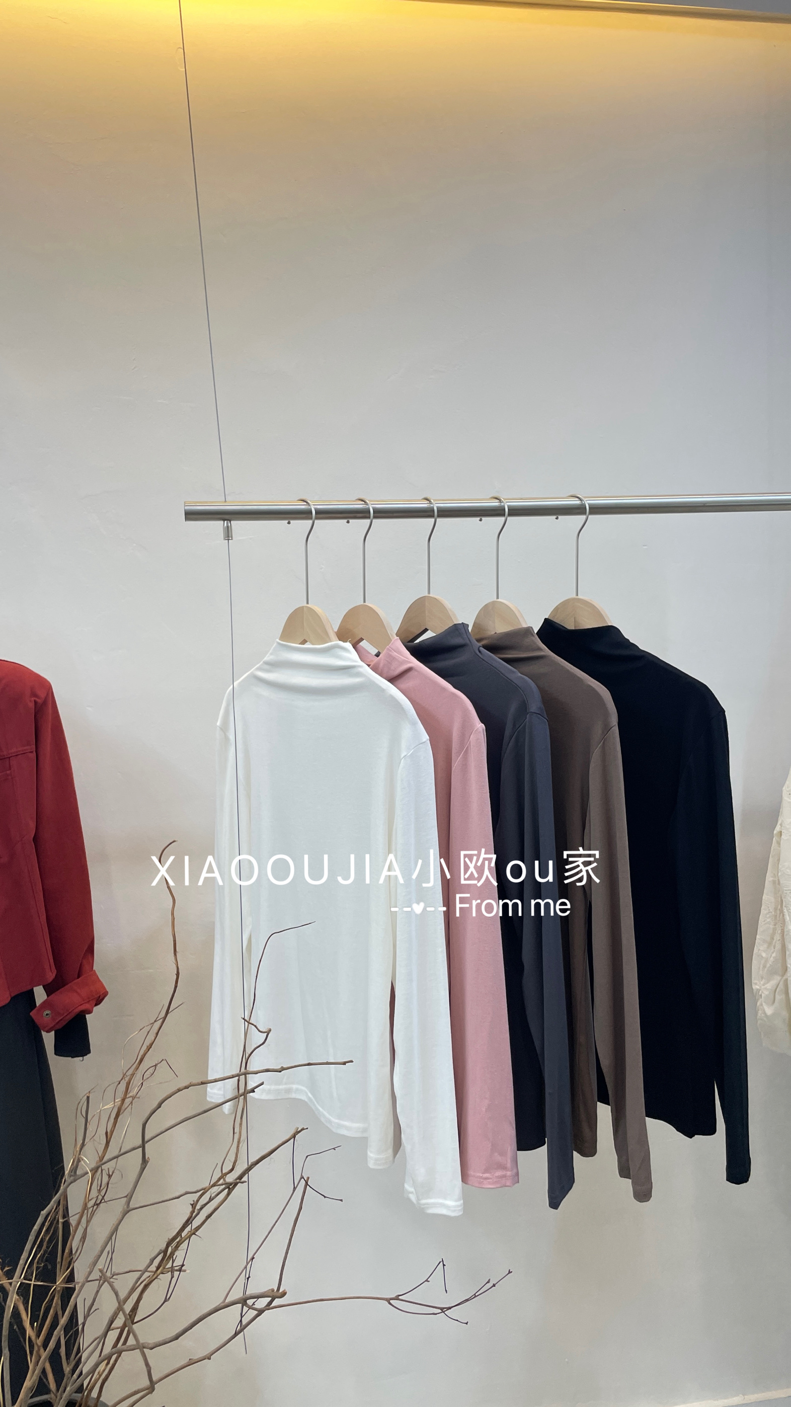 半高领打底衫女秋冬内搭洋气长袖巨舒服好穿百搭宽松上衣