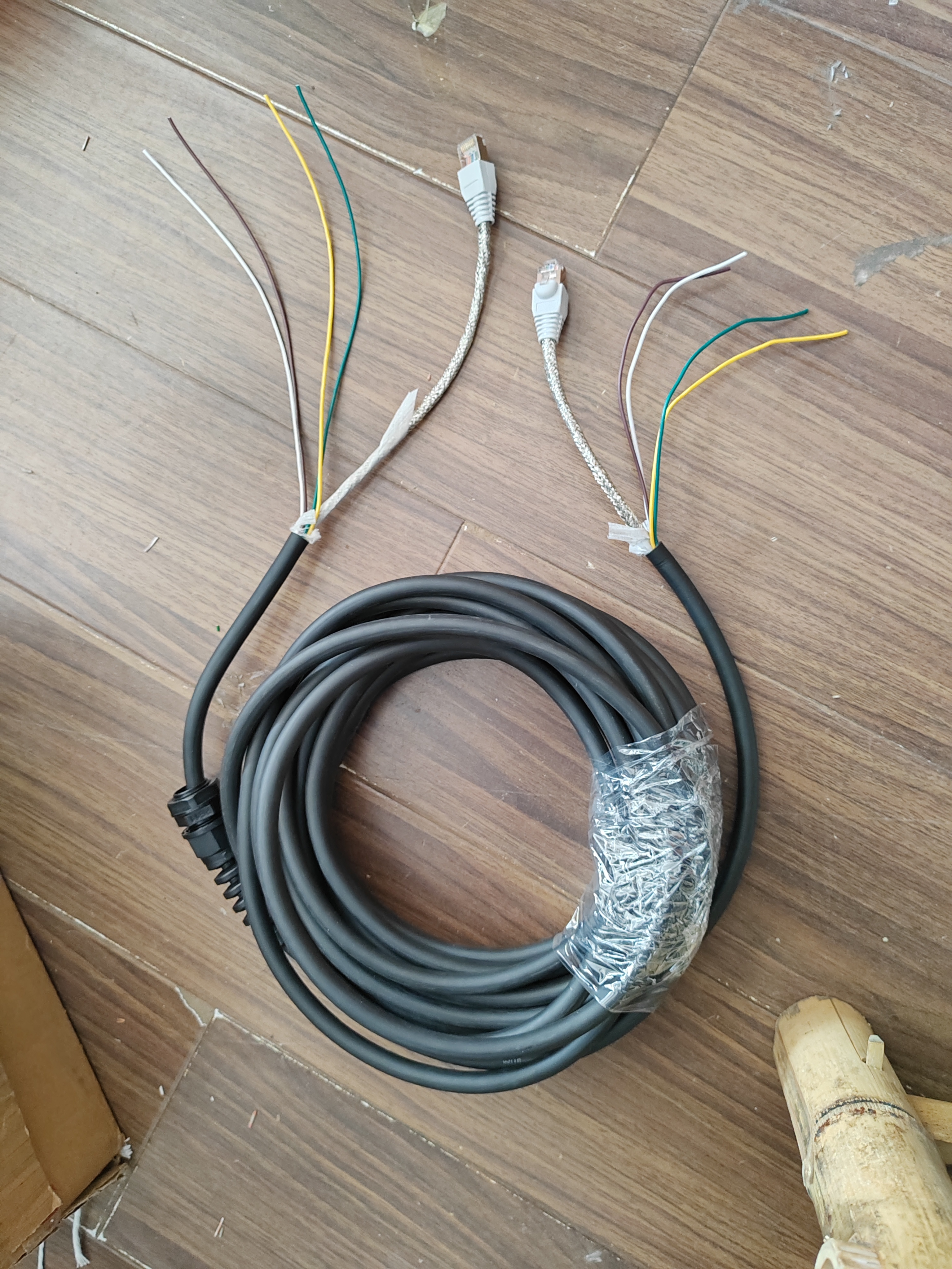 UL20279-高柔14信号线+8芯网线结构一体线-UL认证线FD132-UL20279