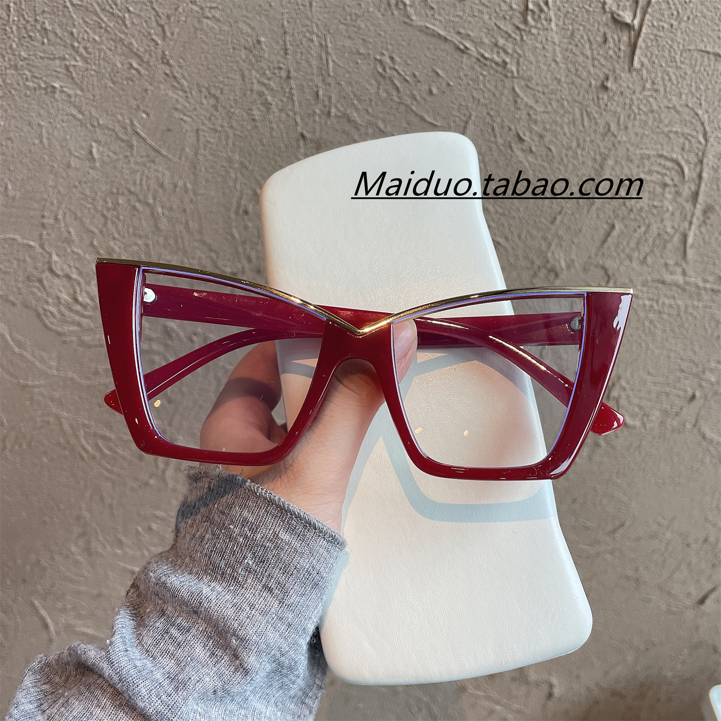 2025新款欧美墨镜豹纹明星同款女士猫眼眼镜女复古个性太阳眼镜男