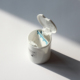 棉签罐 日本进口 塑料牙线收纳盒 牙签茶包收纳罐 白色桌面收纳盒