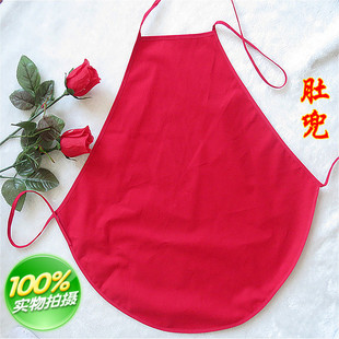 男女士成人红色肚兜男成人本命年红色肚兜真丝刺绣花薄款 系带肚兜