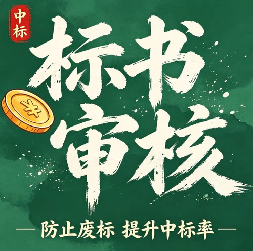 标书检查暗标核查标书审查投标文件废标项检查审核专家审标复核