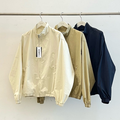 韩国代购立领全拉链防风夹克轻盈