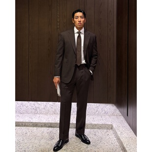 MRDONG韩国代购东大门男装基础单排扣商务休闲新郎装气质西装外套