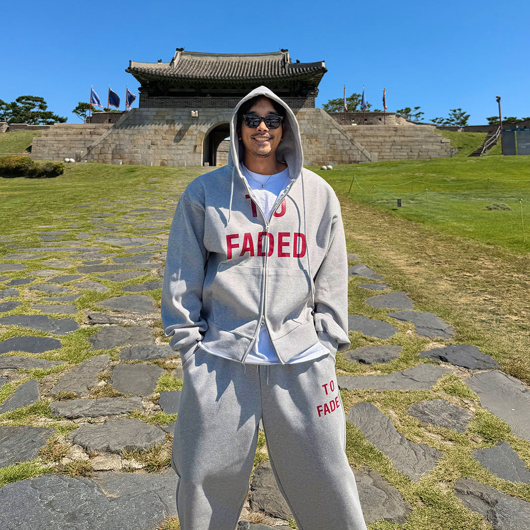 MRDONG韩国代购东大门男装字母印花双向拉链潮流短款连帽卫衣外套