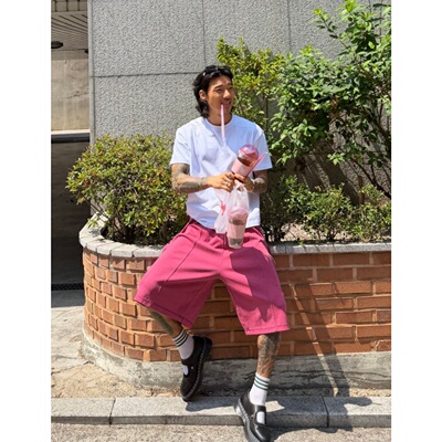 韩国代购纯色短款多色基础短袖T