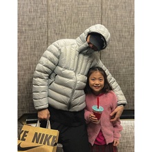 韩国代购直播福利秒杀settle重工厚款高档连帽横竖压线蓬松棉外套