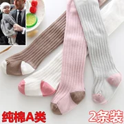 Cô gái quần lửng mùa xuân và mùa thu cotton của trẻ em - Vớ