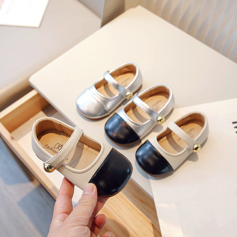 女童皮鞋2024春秋新款儿童鞋子小女孩公主鞋软底豆豆鞋单鞋洋气潮,童鞋/婴儿鞋/亲子鞋,皮鞋,淘宝优惠券,粉丝福利购,淘宝优惠卷