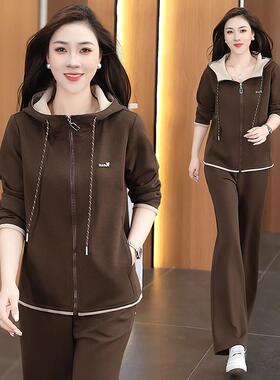 春秋季女款96888899运动服套装长袖POL领休运闲动衣两新件套20O25