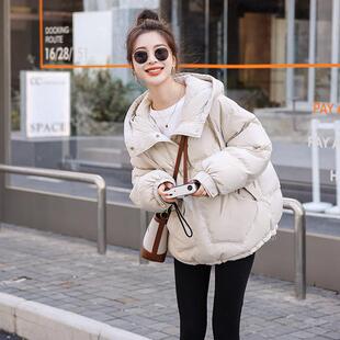 连帽卫衣小个款羽绒女套服ZZHI2321头冬季短款2计024新款时尚洋气