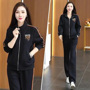 高端品牌套装女款春秋29664353505新洋气韩系春卫衣小个子运动服