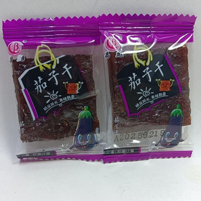 江西特产昌彪香辣茄子干500克休闲零食小吃上饶小包装