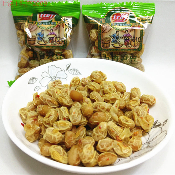 江西特产红叶五香笋豆黄豆1000克休闲零食小吃上饶小包装