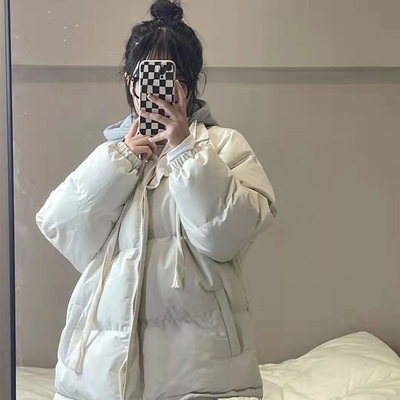 宽松棉袄面包服韩版慵懒风棉衣