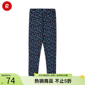 户外洋气运动长裤 弹力舒适休闲裤 子大童春秋新款 reima女孩儿裤