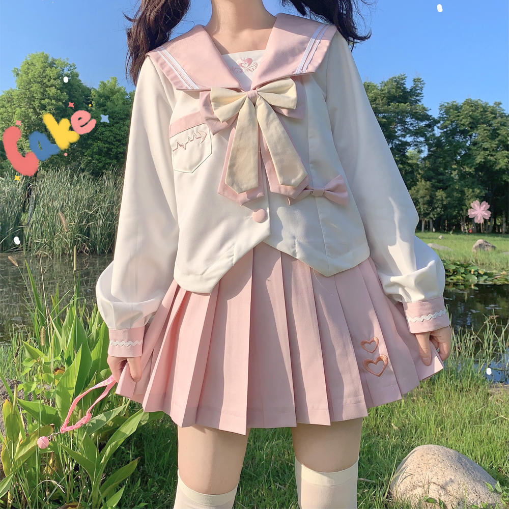 小恶魔小天使长袖原创jk制服