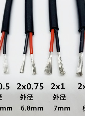 耐高温硅橡胶平方电缆线