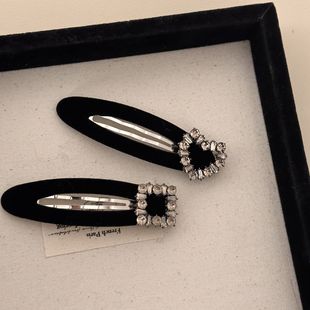 精致前额刘海发夹女士高端发夹女后脑勺大号发量多侧边碎发卡边夹