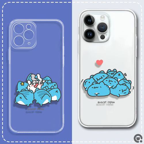 猫猫虫咖波手机壳适用苹