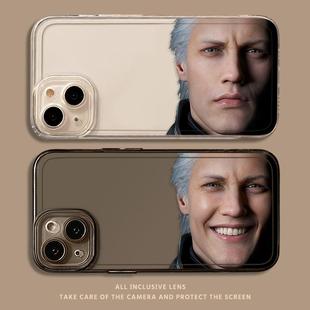 维吉尔手机壳鬼泣适用表情包iphone15游戏苹果14/13/12/11/X/xr/plus/pro/6s/7p/8/se23/mini/max/XS周边同款