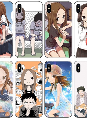 擅长捉弄的高木同学手机壳适用苹果xr/12/iPhone11/7华为p40promate30/nova7荣耀10小米10vivoiqoo/x27oppoa5