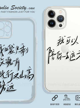 我的口袋只剩一片玫瑰~薛之谦歌词适用苹果15promax华为mate60创意文字IQOO12OPPOReno12一加12红米K60手机壳