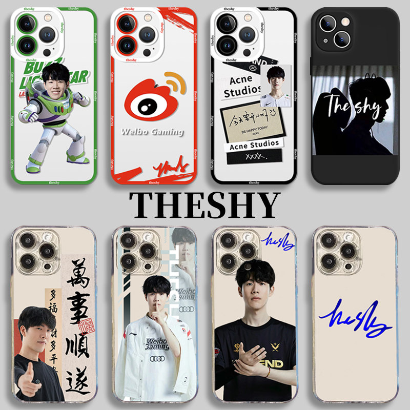 theshy手机壳16苹果14iPhone13英雄联盟12promax小米11周边LOL电竞vivo签名oppo选手iQOO应援15适用红米荣耀x