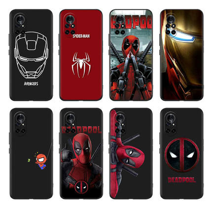 漫威手机壳死侍适用蜘蛛侠华为mate70/P60/50/40/nova12se/11/8/7/9/10/pro+/PURA/plus苹果畅享70s智选HI周