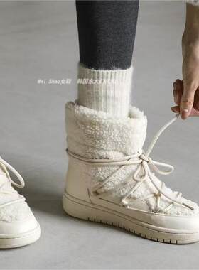 冬季新款加绒保暖时尚雪地靴