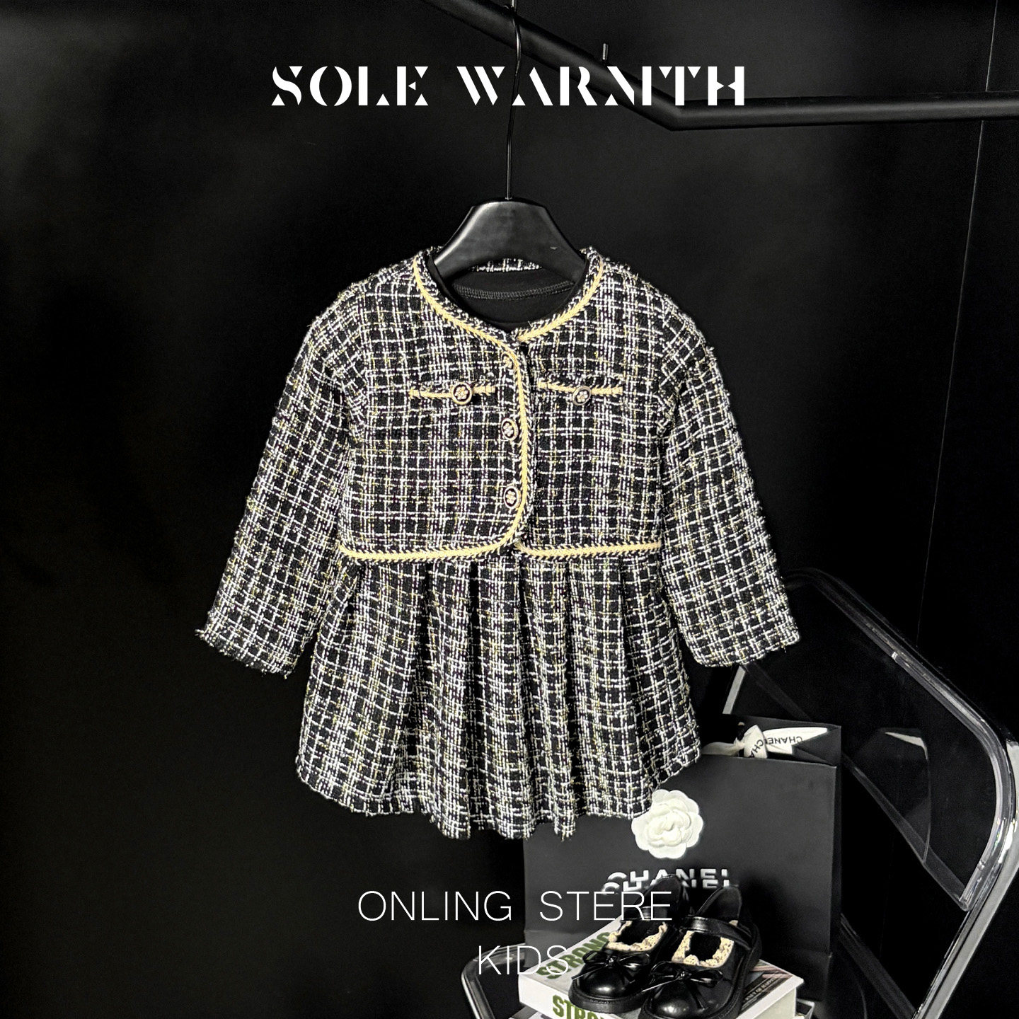 唯暖童装女童连衣裙宝宝公主裙子2026新款春装洋气女孩小香风套装,童装/婴儿装/亲子装,连衣裙,淘宝优惠券,粉丝福利购,淘宝优惠卷