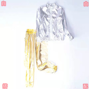 男士套装男秋季休闲银色帅气健身衣服自由搭配裤子上衣外套两件套，男装休闲套装，星座1804