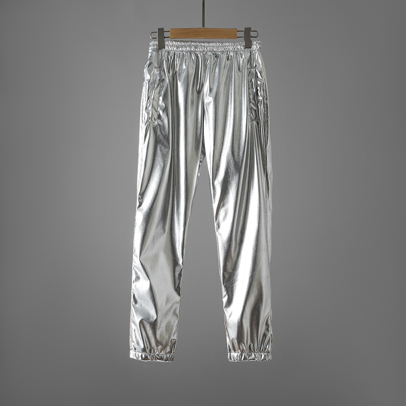 秋装小脚青年微弹口袋免烫男女长裤运动裤表演裤，女装休闲裤，星座1804