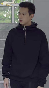 亲爱的热爱的韩商言李现同款 男女同款宽松连帽卫衣货充足图片
