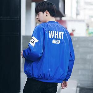 秋季新款男女外套韩版原宿款防晒衣宽松夹克棒球服图片