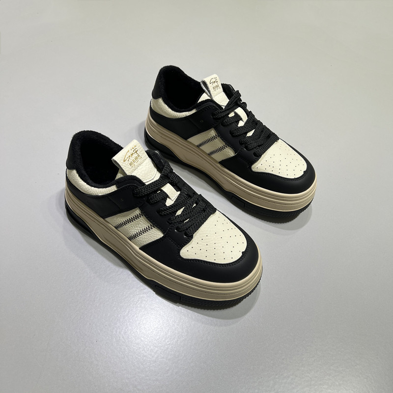 悦薇高品质女鞋小白鞋女时尚百搭熊猫鞋圆头舒适厚底运动休闲板鞋,女鞋,休闲板鞋,淘宝优惠券,粉丝福利购,淘宝优惠卷