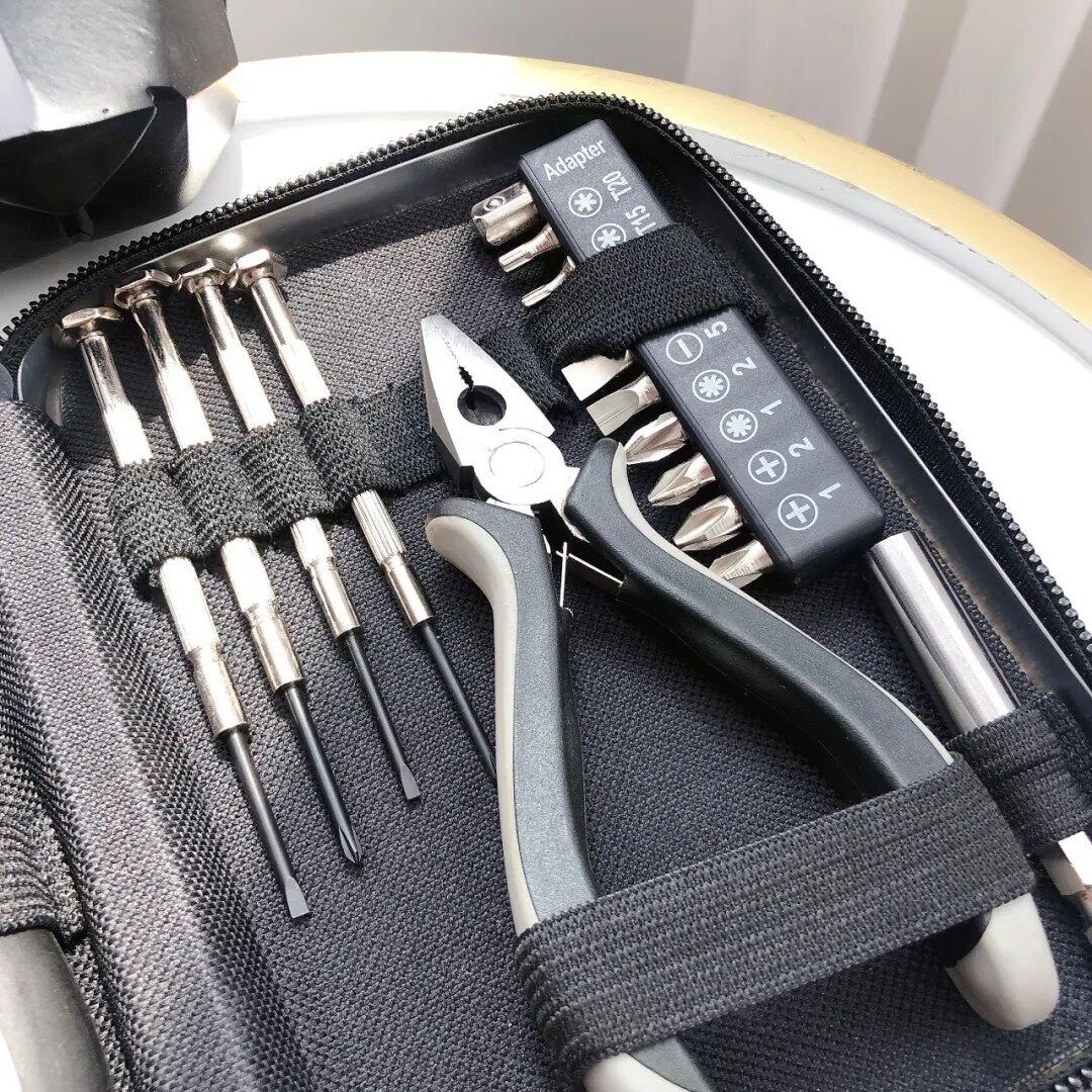 실습용 가정용품 드라이버 도구 상자