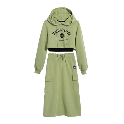 天谜休闲一步裙棉质时尚