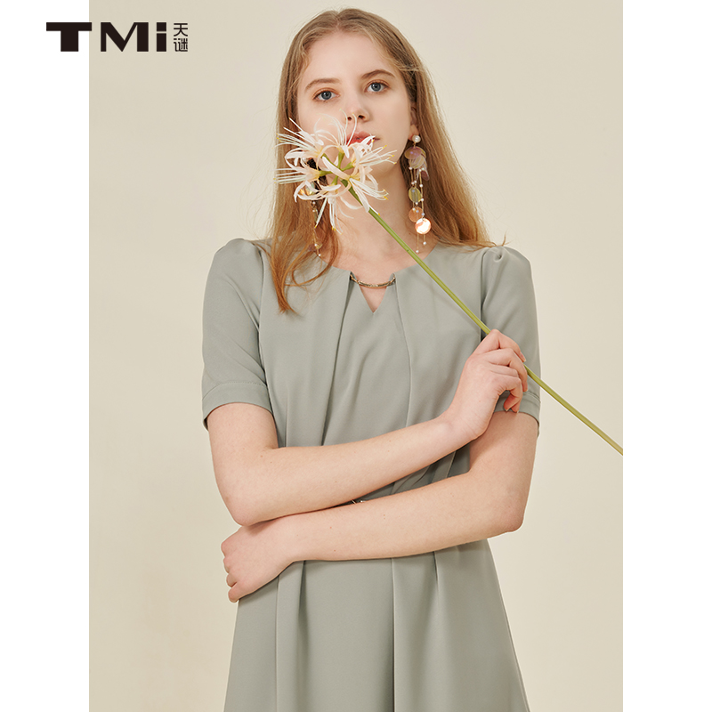 TMi专柜同款天谜女装雪纺简约