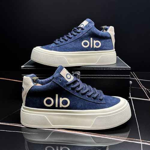 软底舒适休闲鞋男款真皮板鞋