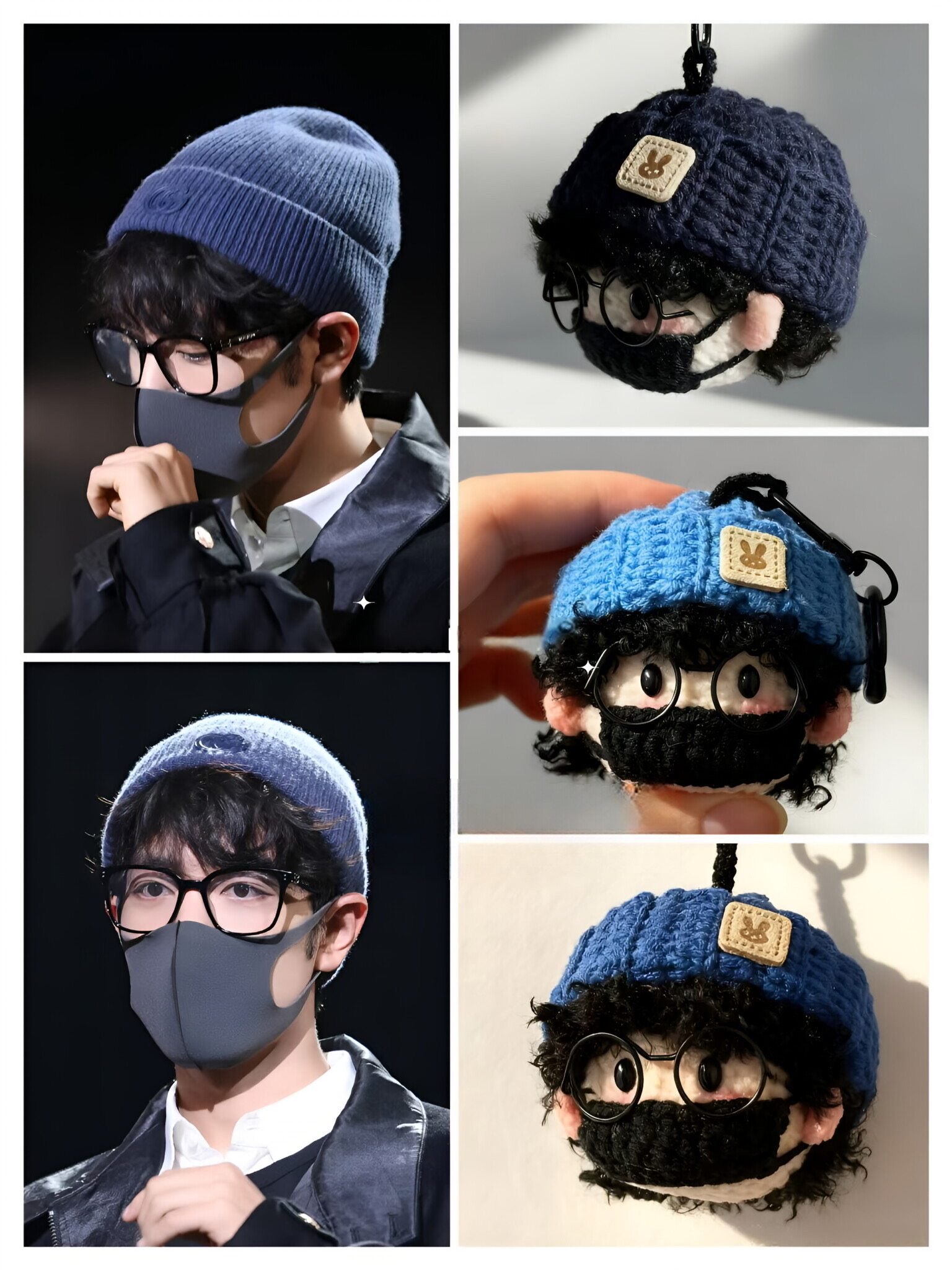 肖战周边应援物毛线手工钩织包挂件创意钥匙扣粉丝礼物diy材料包,节庆用品/礼品,创意玩偶,淘宝优惠券,粉丝福利购,淘宝优惠卷