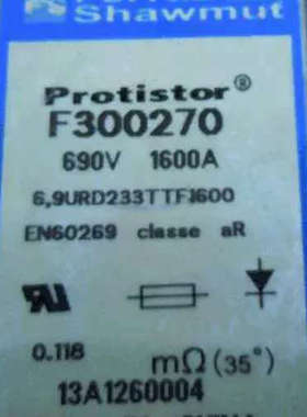 Ferraz可熔保险丝F300270 1600A (690V) F230143 C230140 B300059