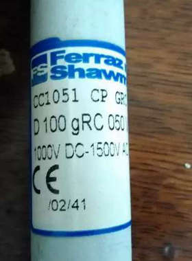 Ferraz保险管CC1051 CP GRC 20 127 50 D100gRC050VI F086186