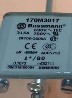 Bussmann熔断器170M4965/4966/4967/4968/4969/4970/4971/4972