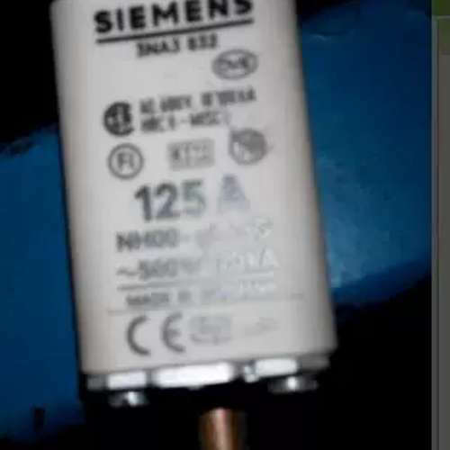 熔断器3NA3832 3NA3 832 NH00-125A 500V gG/gL 3NA/NH系
