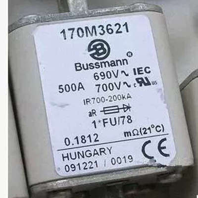 BUSSMANN熔断器170M4716/4717/4718/4719/4766/4767/4768/4769